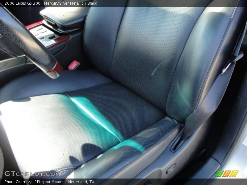 Mercury Silver Metallic / Black 2006 Lexus GS 300
