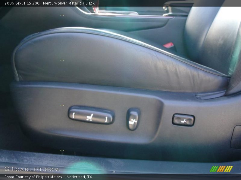 Mercury Silver Metallic / Black 2006 Lexus GS 300