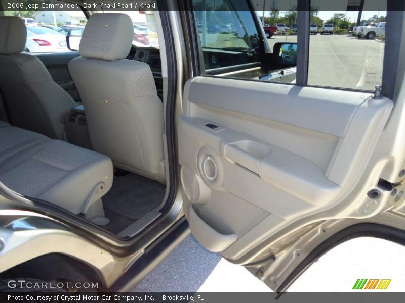 Dark Khaki Pearl / Khaki 2006 Jeep Commander
