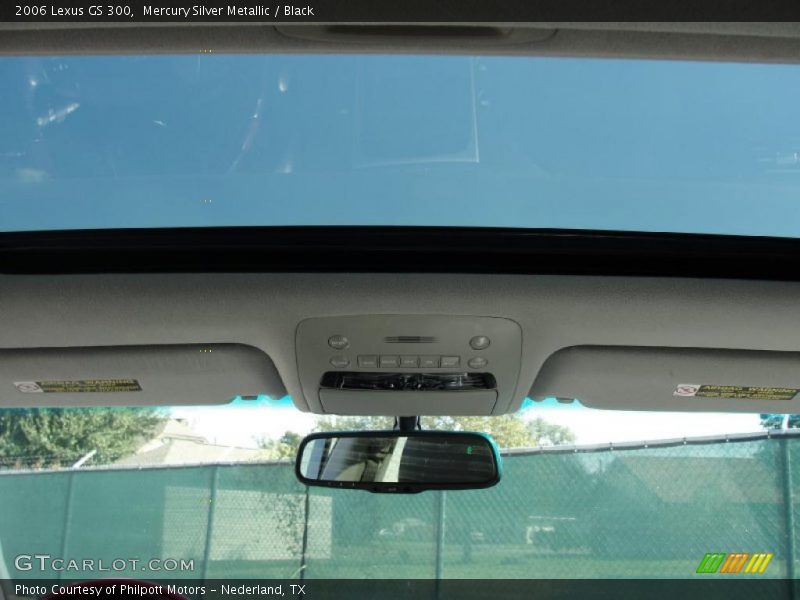 Mercury Silver Metallic / Black 2006 Lexus GS 300