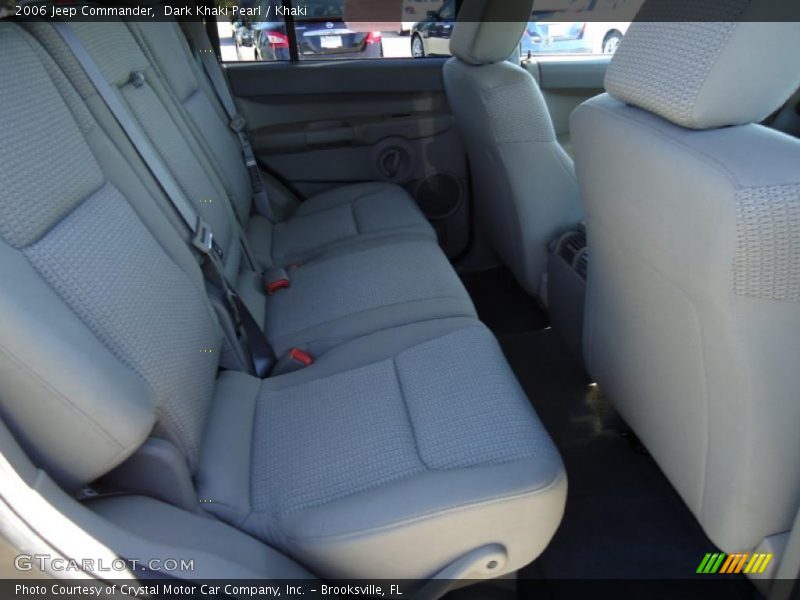 Dark Khaki Pearl / Khaki 2006 Jeep Commander
