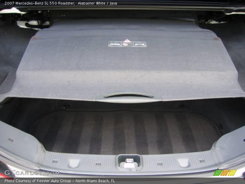 Alabaster White / Java 2007 Mercedes-Benz SL 550 Roadster