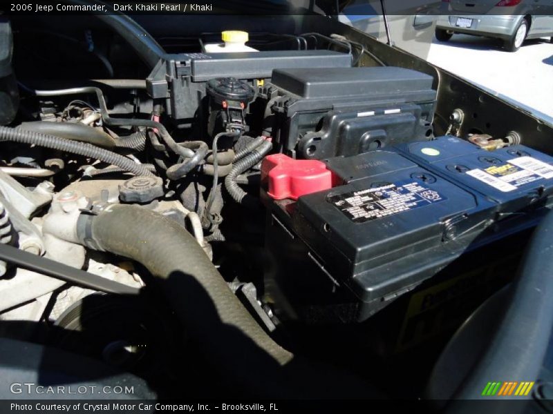 Dark Khaki Pearl / Khaki 2006 Jeep Commander