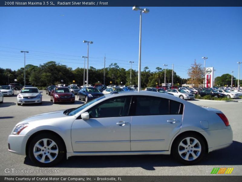 Radiant Silver Metallic / Frost 2008 Nissan Maxima 3.5 SL