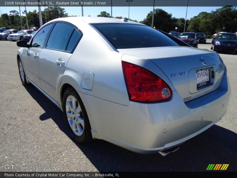 Radiant Silver Metallic / Frost 2008 Nissan Maxima 3.5 SL