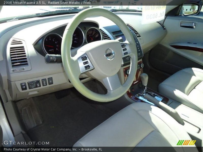 Radiant Silver Metallic / Frost 2008 Nissan Maxima 3.5 SL