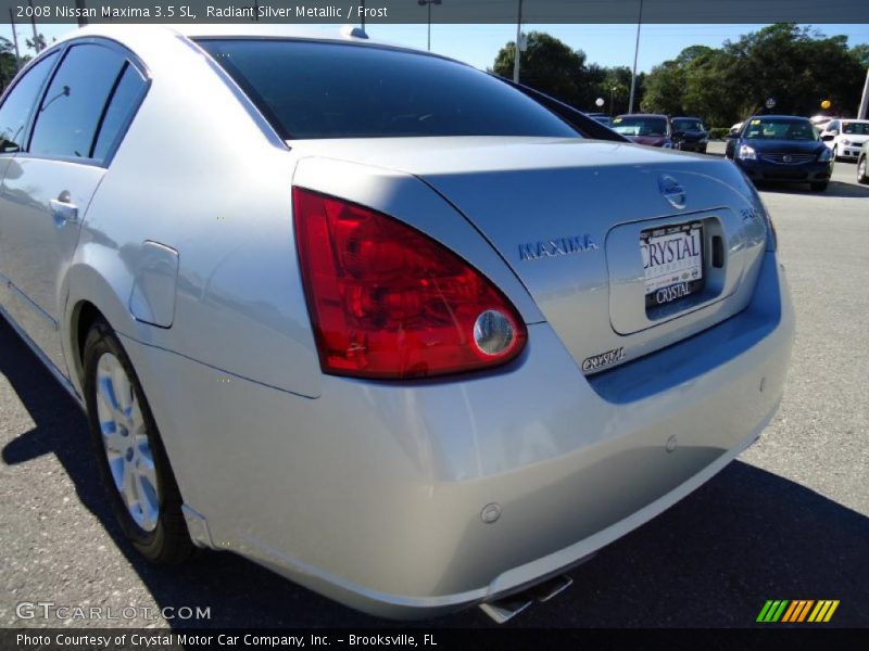 Radiant Silver Metallic / Frost 2008 Nissan Maxima 3.5 SL