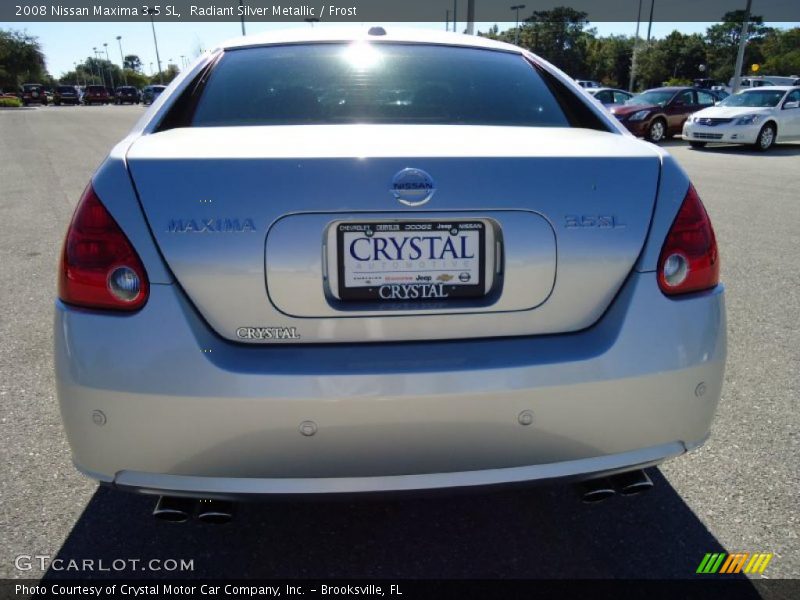 Radiant Silver Metallic / Frost 2008 Nissan Maxima 3.5 SL