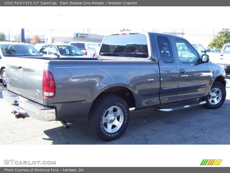 Dark Shadow Grey Metallic / Medium Graphite 2002 Ford F150 XLT SuperCab