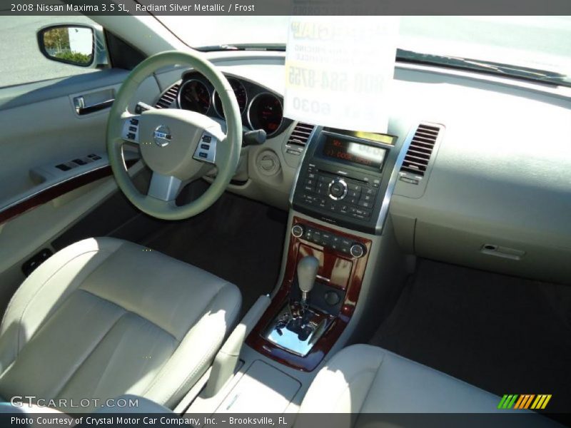 Radiant Silver Metallic / Frost 2008 Nissan Maxima 3.5 SL