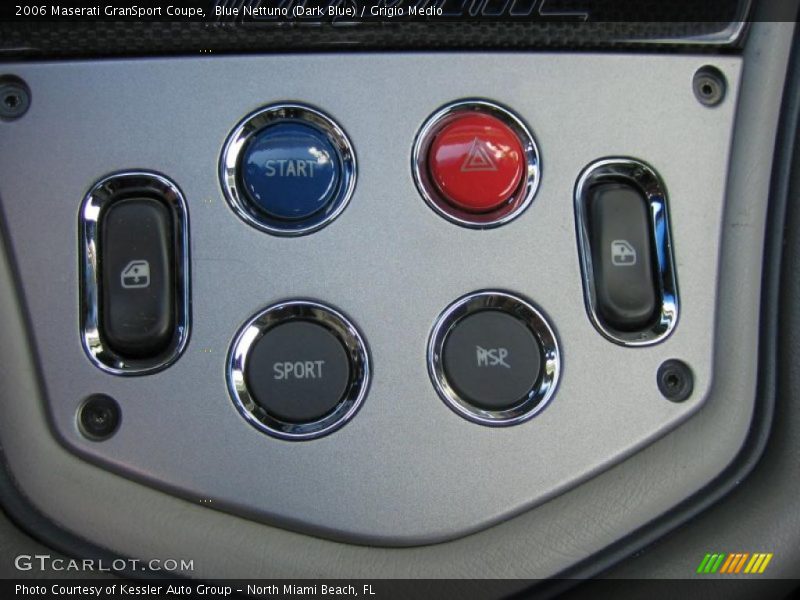 Controls of 2006 GranSport Coupe