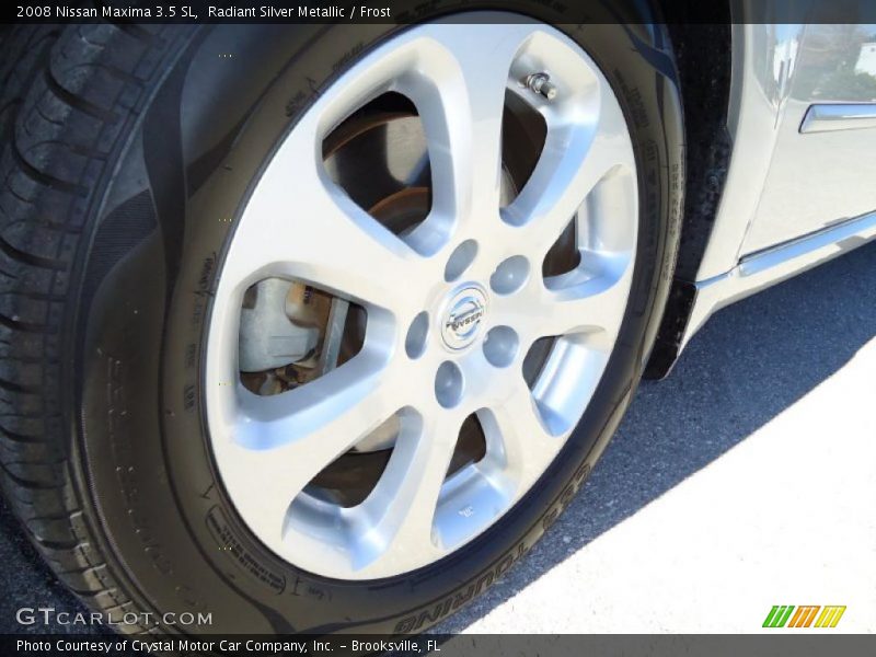 Radiant Silver Metallic / Frost 2008 Nissan Maxima 3.5 SL