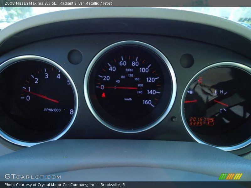 Radiant Silver Metallic / Frost 2008 Nissan Maxima 3.5 SL