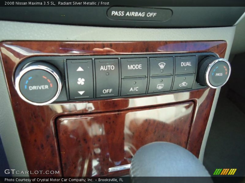 Radiant Silver Metallic / Frost 2008 Nissan Maxima 3.5 SL
