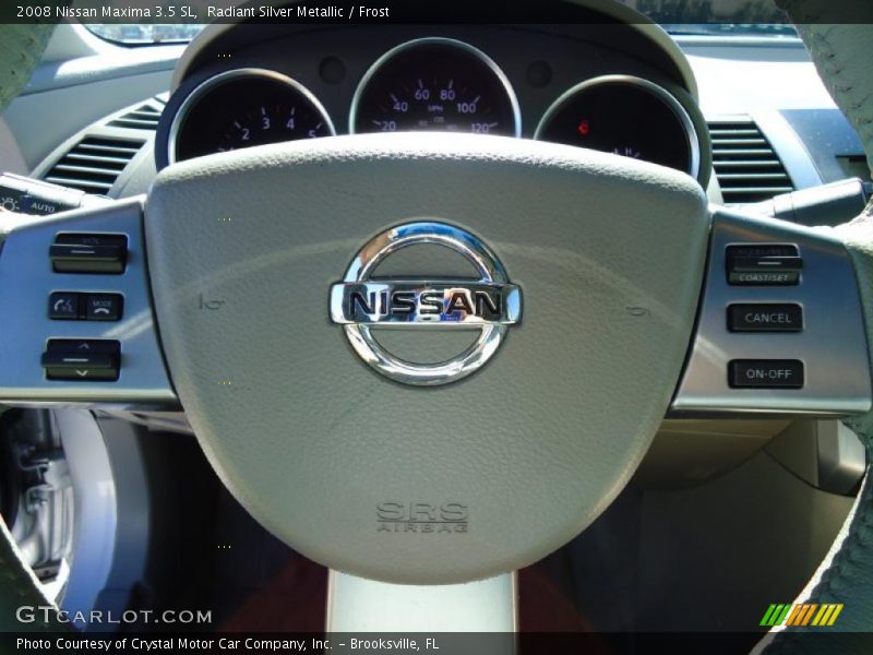 Radiant Silver Metallic / Frost 2008 Nissan Maxima 3.5 SL