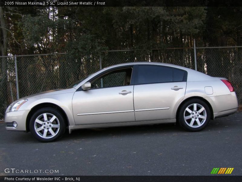 Liquid Silver Metallic / Frost 2005 Nissan Maxima 3.5 SL