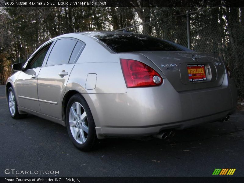 Liquid Silver Metallic / Frost 2005 Nissan Maxima 3.5 SL