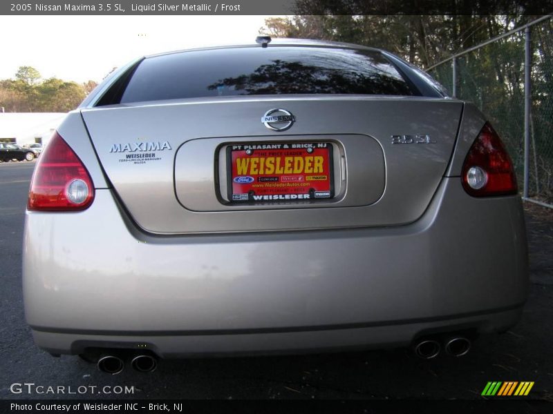 Liquid Silver Metallic / Frost 2005 Nissan Maxima 3.5 SL