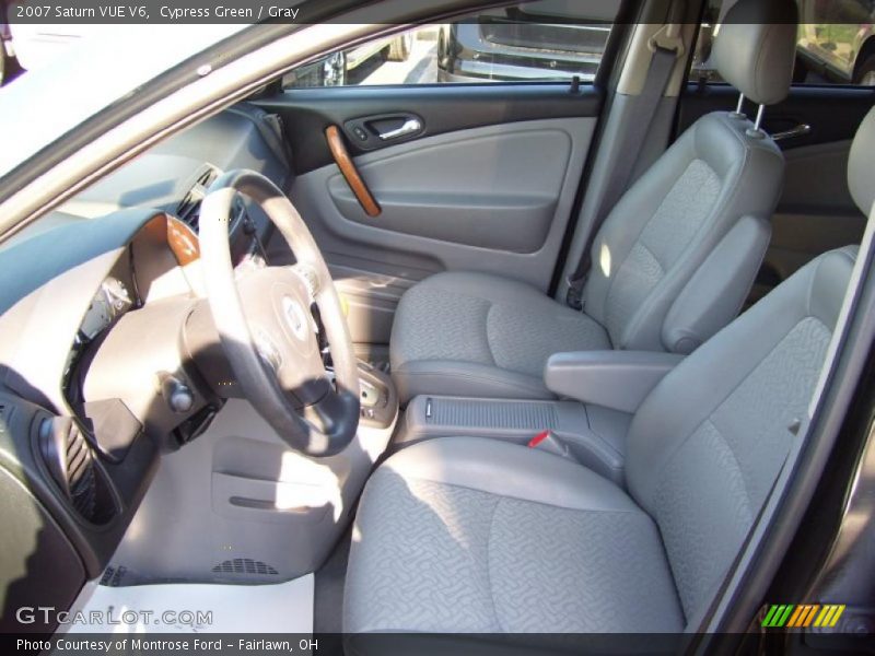 Cypress Green / Gray 2007 Saturn VUE V6