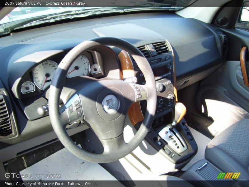 Cypress Green / Gray 2007 Saturn VUE V6