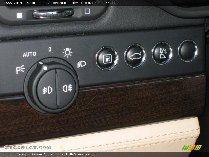 Controls of 2009 Quattroporte S