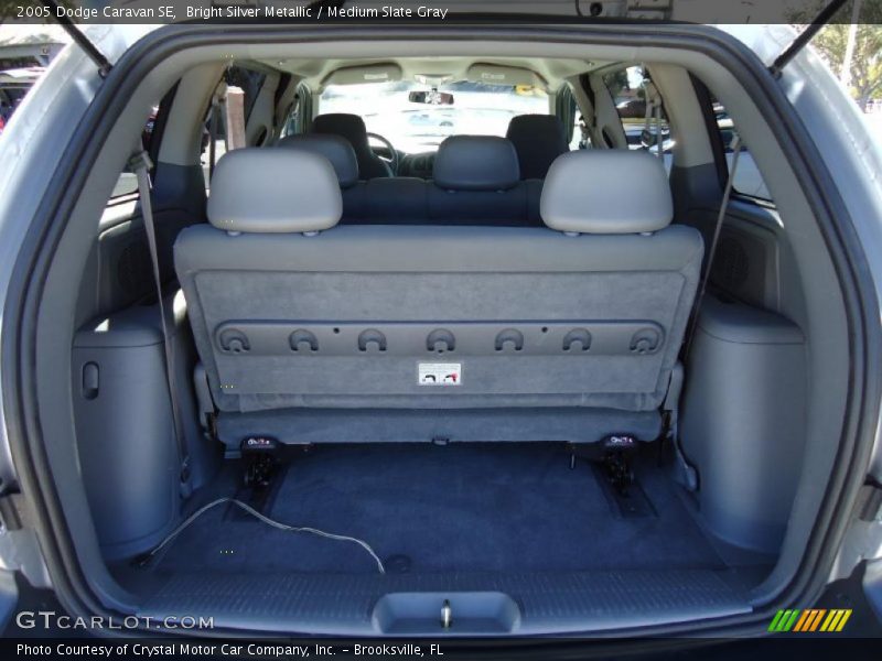 Bright Silver Metallic / Medium Slate Gray 2005 Dodge Caravan SE