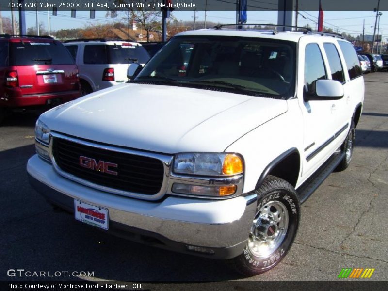 Summit White / Neutral/Shale 2006 GMC Yukon 2500 XL SLT 4x4