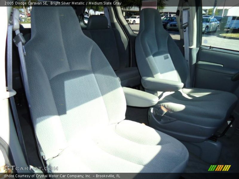 Bright Silver Metallic / Medium Slate Gray 2005 Dodge Caravan SE