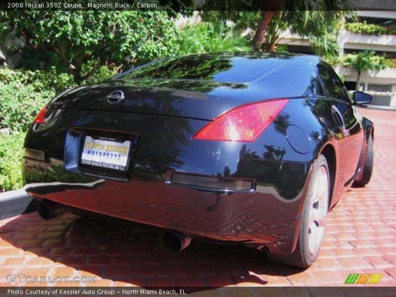 Magnetic Black / Carbon 2008 Nissan 350Z Coupe