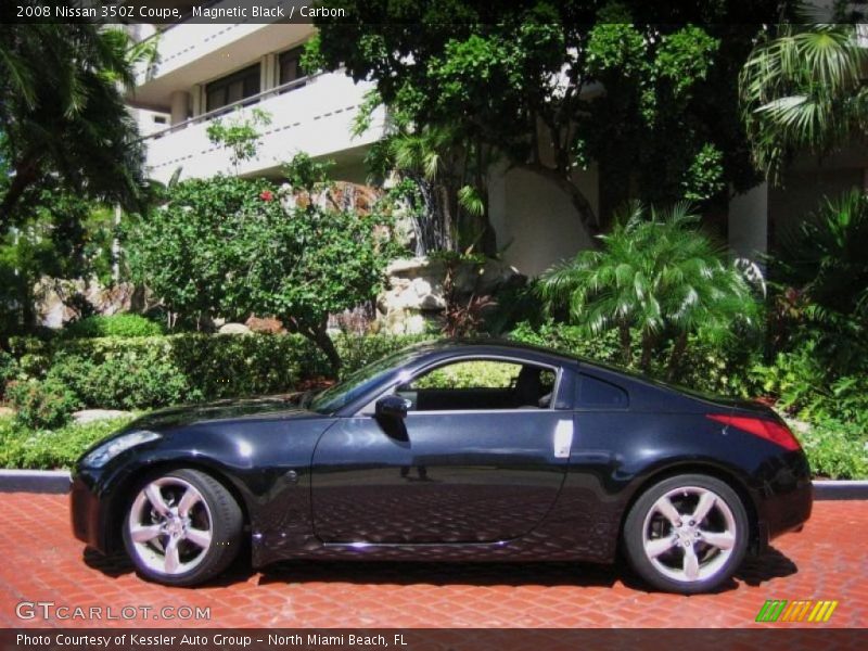 Magnetic Black / Carbon 2008 Nissan 350Z Coupe