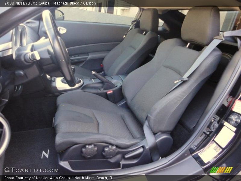  2008 350Z Coupe Carbon Interior