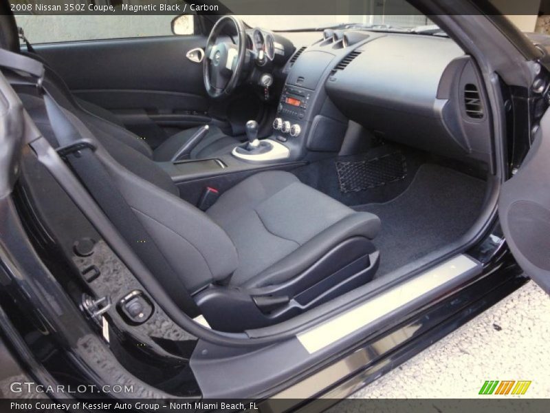 Magnetic Black / Carbon 2008 Nissan 350Z Coupe