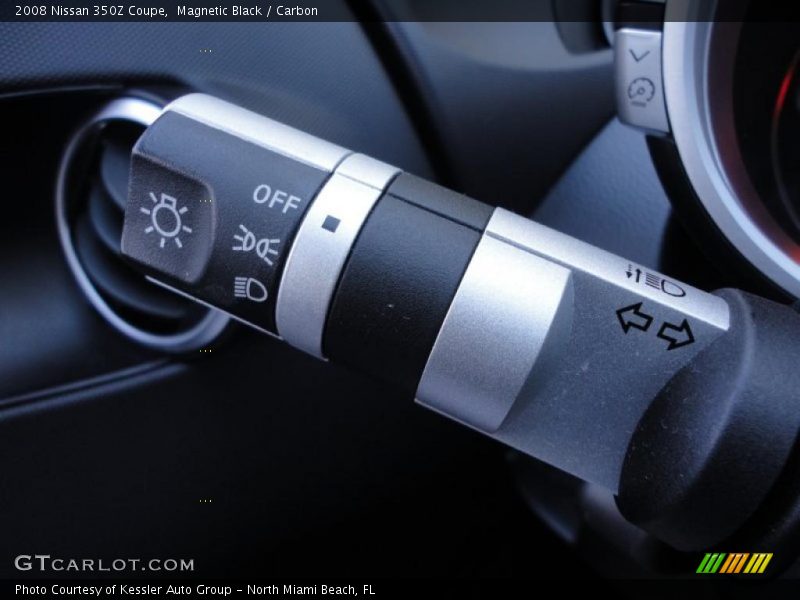 Magnetic Black / Carbon 2008 Nissan 350Z Coupe