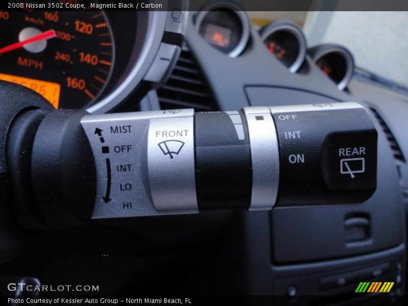 Magnetic Black / Carbon 2008 Nissan 350Z Coupe