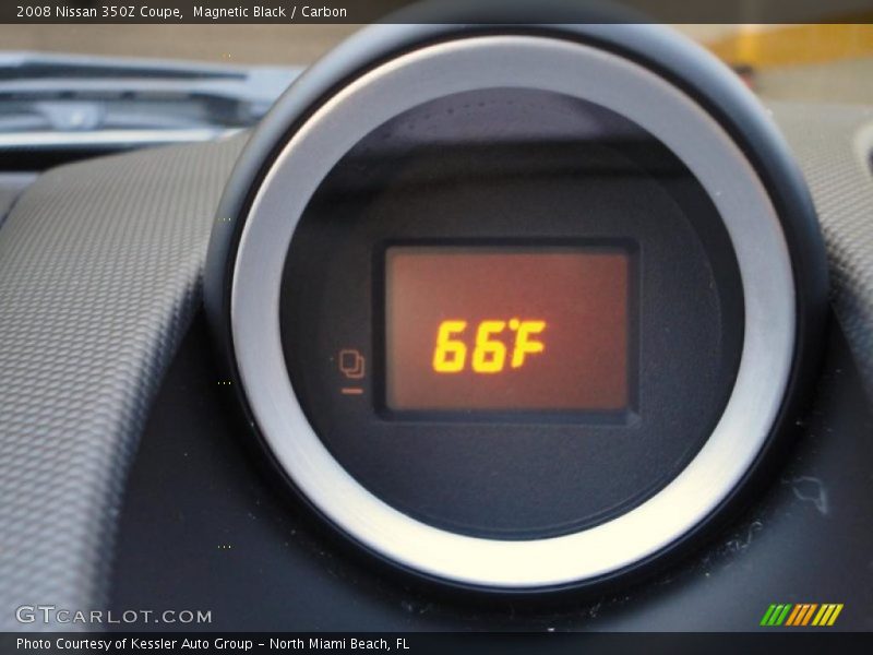 Magnetic Black / Carbon 2008 Nissan 350Z Coupe