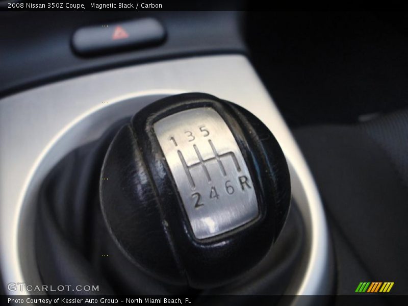Magnetic Black / Carbon 2008 Nissan 350Z Coupe