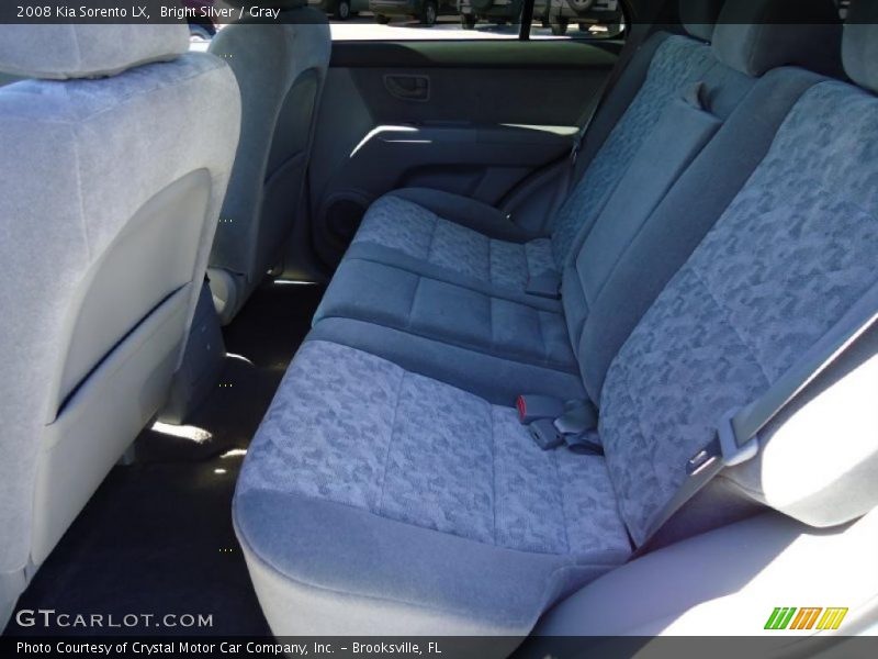  2008 Sorento LX Gray Interior
