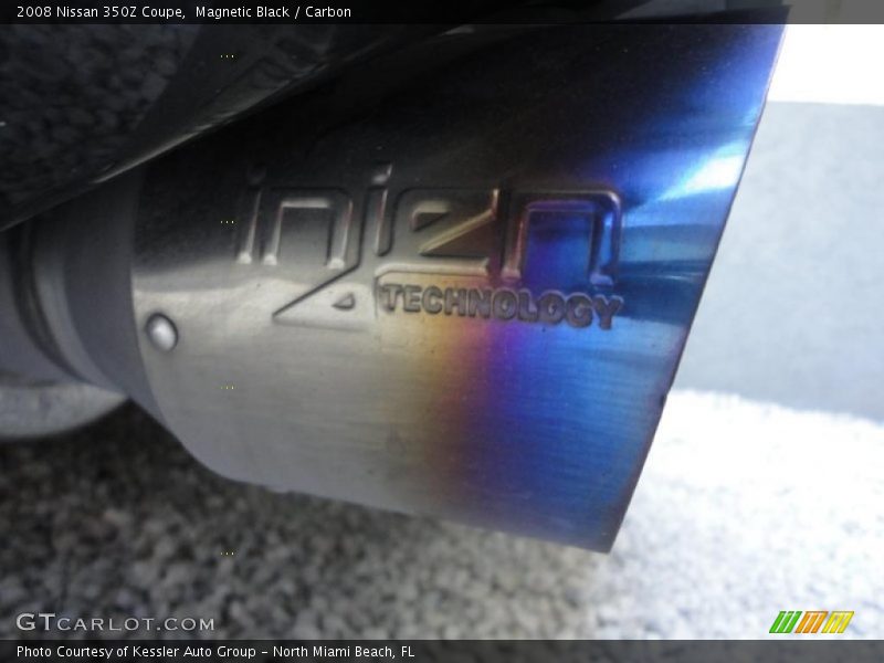 Magnetic Black / Carbon 2008 Nissan 350Z Coupe