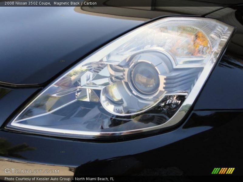 Magnetic Black / Carbon 2008 Nissan 350Z Coupe