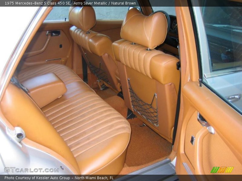  1975 S Class 450 SE Natural Brown Interior