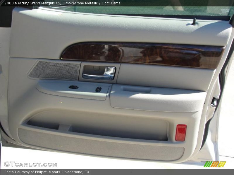 Smokestone Metallic / Light Camel 2008 Mercury Grand Marquis GS