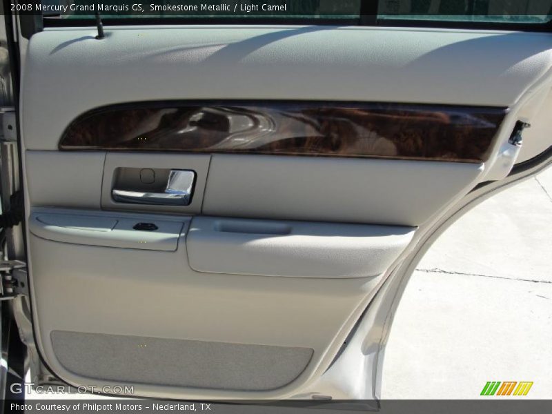 Smokestone Metallic / Light Camel 2008 Mercury Grand Marquis GS