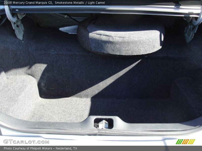 Smokestone Metallic / Light Camel 2008 Mercury Grand Marquis GS