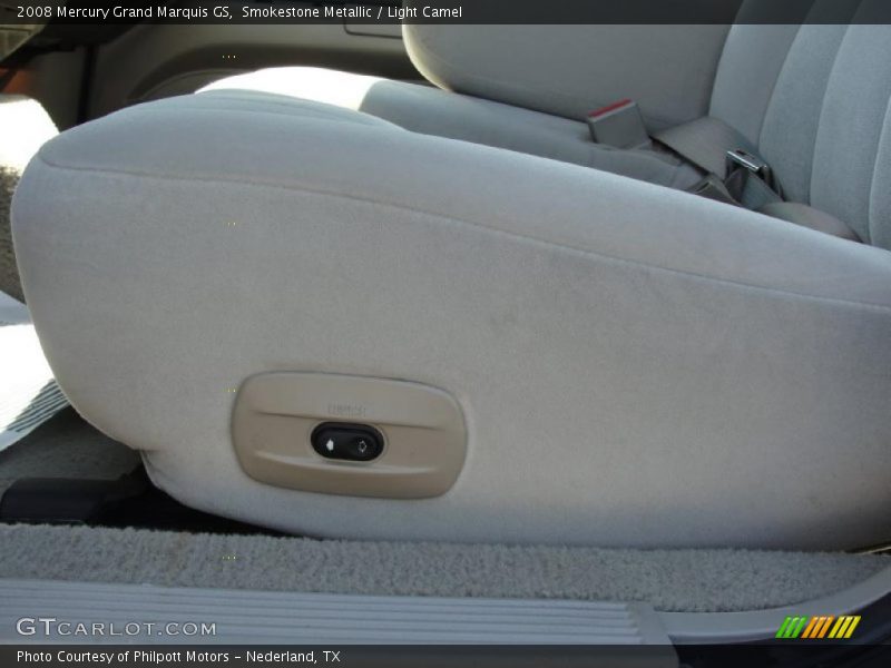 Smokestone Metallic / Light Camel 2008 Mercury Grand Marquis GS
