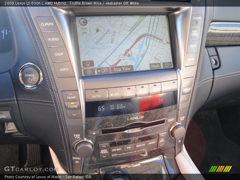 Navigation of 2009 LS 600h L AWD Hybrid