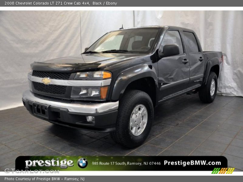 Black / Ebony 2008 Chevrolet Colorado LT Z71 Crew Cab 4x4