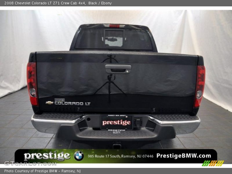 Black / Ebony 2008 Chevrolet Colorado LT Z71 Crew Cab 4x4