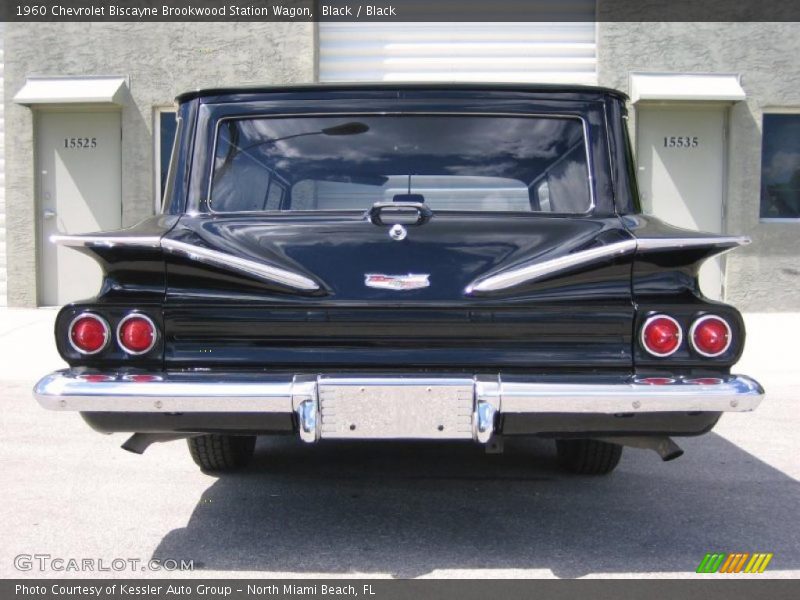 Black / Black 1960 Chevrolet Biscayne Brookwood Station Wagon