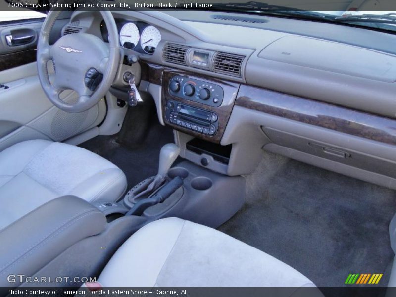  2006 Sebring Limited Convertible Light Taupe Interior
