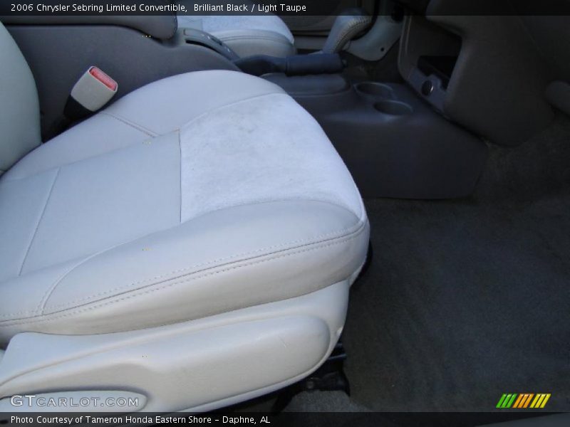 Brilliant Black / Light Taupe 2006 Chrysler Sebring Limited Convertible